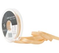 Berisfords 3501-HG-10 10 mm Double Faced Polyester Satin Ribbon, Honey Gold