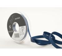 Berisfords 41025 20 m x 10 mm Polyester Grosgrain Ribbon, Navy