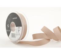 Berisfords 41025 20 m x 16 mm Polyester Grosgrain Ribbon, Bone