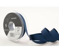 Berisfords 41025 20 m x 16 mm Polyester Grosgrain Ribbon, Navy
