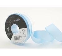 Berisfords 41025 20 m x 25 mm Polyester Grosgrain Ribbon, Sky