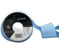Berisfords 41025 20 m x 40 mm Polyester Grosgrain Ribbon, Cornflower