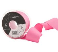 Berisfords 41025 20 m x 40 mm Polyester Grosgrain Ribbon, Shocking Pink