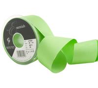 Berisfords 41025 20 m x 40 mm Polyester Grosgrain Ribbon, Spring Green