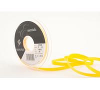 Berisfords 41025 20 m x 6 mm Polyester Grosgrain Ribbon, Yellow