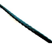 Berisfords 5 mm x 20 m Barley Twist Rope Bottle Hunter