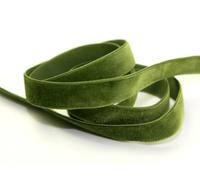 Berisfords 50mm Velvet Ribbon Mini Roll 5m 9549 Moss - per 5 metre roll