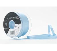 Berisfords 7 mm x 100 m Double Faced Satin Ribbon, Cornflower