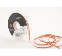 Berisfords 9165 30 m x 3 mm Glitz and Glamour Metallic Lame Ribbon, Copper