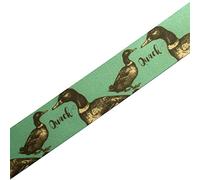 Berisfords Animal Satin Ribbon 25mm Wide (Duck, 1 metre)