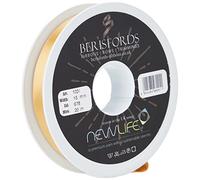 Berisfords BF_1001-15-678 15mm 678 Honey Gold NewLife Satin Ribbon 100% Recycled 20m Reel