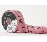 Berisfords Bramble Ribbon, Pink, 40 mm