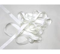 Berisfords Bridal White 70mm Double Sided Satin Ribbon 100% Polyester Yarn (1 Meter)