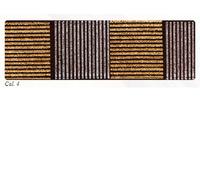 Berisfords Cross Hatch Ribbon, Black, 25mm