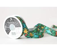 Berisfords Dinosaur Printed Taffeta Ribbon 25mm 20m Reel