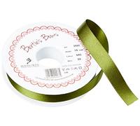 Berisfords Double FACE Poly Satin Ribbon, Cypress, 15 mm