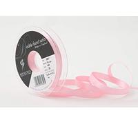 Berisfords Double FACE Poly Satin Ribbon, Dark Rose, 10 mm