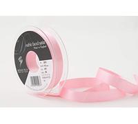 Berisfords Double FACE Poly Satin Ribbon, Dark Rose, 15 mm