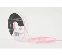 Berisfords Double FACE Poly Satin Ribbon, Dark Rose, 3 mm