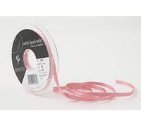 Berisfords Double FACE Poly Satin Ribbon, Dusky Pink, 5 mm