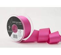 Berisfords Double FACE Poly Satin Ribbon, Fuchsia, 10.5x10.5x4.6 cm