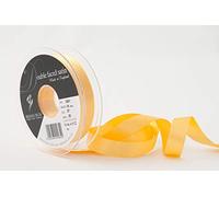 Berisfords Double FACE Poly Satin Ribbon, Gold, 15 mm
