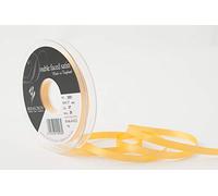 Berisfords Double FACE Poly Satin Ribbon, Gold, 7 mm