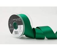 Berisfords Double FACE Poly Satin Ribbon, Hunter Green, 10.5x10.5x4.6 cm