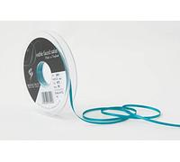 Berisfords Double FACE Poly Satin Ribbon, Malibu Blue, 3 mm