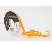 Berisfords Double FACE Poly Satin Ribbon, Marigold, 7 mm
