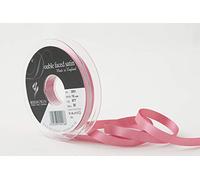Berisfords Double FACE Poly Satin Ribbon, Mauve, 10 mm