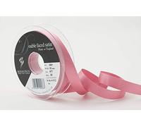Berisfords Double FACE Poly Satin Ribbon, Mauve, 15 mm