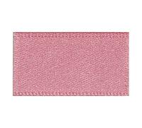 Berisfords Double FACE Poly Satin Ribbon, Mauve, 5 mm