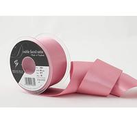 Berisfords Double FACE Poly Satin Ribbon, Mauve, 50 mm