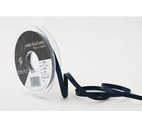 Berisfords Double FACE Poly Satin Ribbon, Midnight, 7 mm