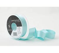 Berisfords Double FACE Poly Satin Ribbon, New Turq, 25 mm