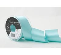 Berisfords Double FACE Poly Satin Ribbon, New Turq, 50 mm