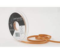 Berisfords Double FACE Poly Satin Ribbon, Old Gold, 5 mm