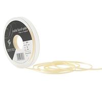 Berisfords Double FACE Poly Satin Ribbon, Pale Lemon, 10.5x10.5x1.3 cm