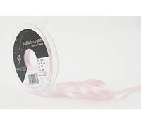 Berisfords Double FACE Poly Satin Ribbon, Pale Pink, 5 mm