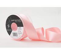 Berisfords Double FACE Poly Satin Ribbon, Pink, 10.5x10.5x4.6 cm