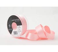 Berisfords Double FACE Poly Satin Ribbon, Pink, 25 mm