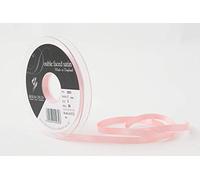 Berisfords Double FACE Poly Satin Ribbon, Pink, 7 mm