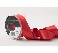 Berisfords Double FACE Poly Satin Ribbon, Russet, 35 mm