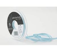 Berisfords Double FACE Poly Satin Ribbon, Saxe, 5 mm