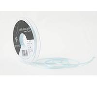 Berisfords Double FACE Poly Satin Ribbon, Sky, 3 mm