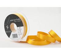Berisfords Double FACE Poly Satin Ribbon, Topaz, 15 mm