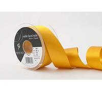Berisfords Double FACE Poly Satin Ribbon, Topaz, 35 mm