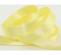 Berisfords Double Faced Satin Ribbon - 14 Pale Lemon - per metre