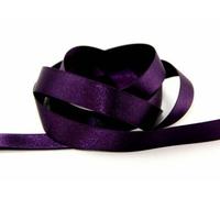 Berisfords Double Faced Satin Ribbon - 6841 BlackBerry - per metre